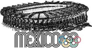 Bosquejo del Estadio Azteca, Olimpiada 1968. ID417, Iv�n TMy�, 2008