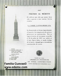Placa Torre Latino. ID1989, Fam. Cuevas�, 2014