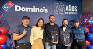 Domino’s celebra 35 años en México como líder en su segmento y el propósito de hacer posible lo imposible